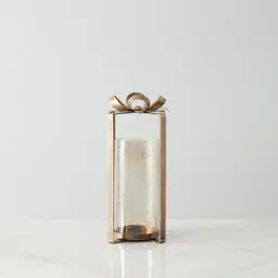 Lavish Antique Gold Metal Decorative - Large
