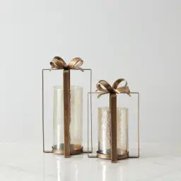 Lavish Antique Gold Metal Decorative - Large