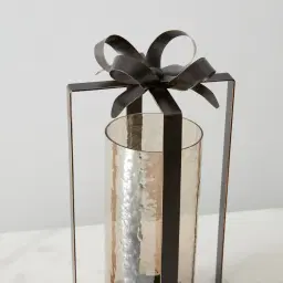 Lavish Gilded Dark Bronze Metal Decorative - Large