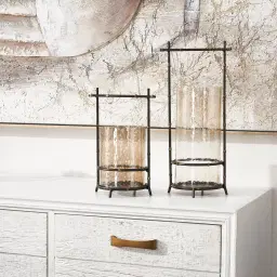 Perennial Gilded Dark Bronze Metal Decorative - Medium