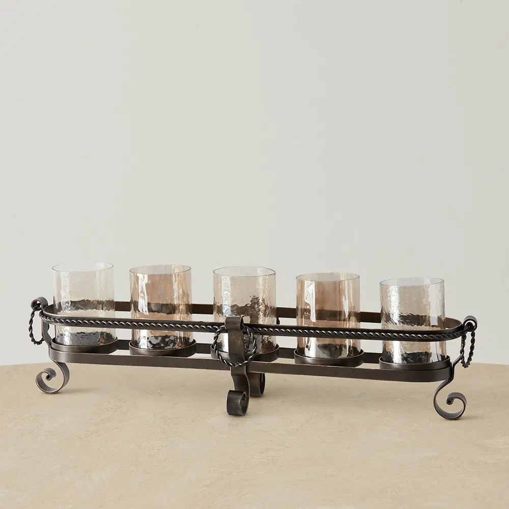 Firenze Gilded Dark Bronze Metal Multi-Light Holder