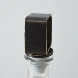 Ramon Gilded Dark Bronze Metal Decanter