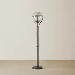 Divine Gilded Dark Bronze Floor Lamp