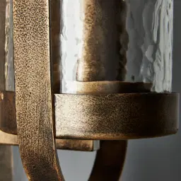 Julio Antique Gold Hanging Wall Light