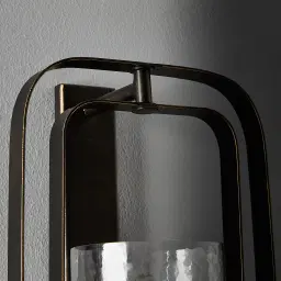 Felipe Gilded Dark Bronze Wall Light