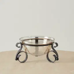 Tobin Gilded Dark Bronze Deep Bowl Decorative