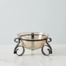 Tobin Gilded Dark Bronze Deep Bowl Decorative