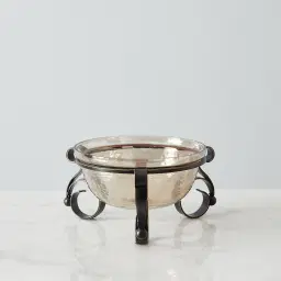 Tobin Gilded Dark Bronze Deep Bowl Decorative
