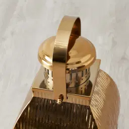 Bonnie Gold Stainless Steel Lantern - Small