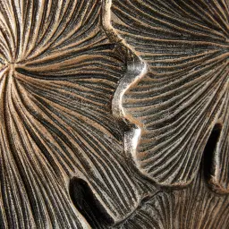 Posy Elongated Antique Gold Vase - Small