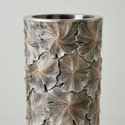 Posy Elongated Antique Gold Vase - Large