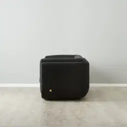 Clementine Black Boucle 2-Seater Sofa