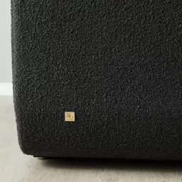 Clementine Black Boucle Occasional Chair