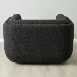 Clementine Black Boucle Occasional Chair