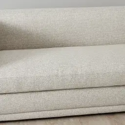 Clementine Dove Grey Woven 2-Seater Fabric Sofa