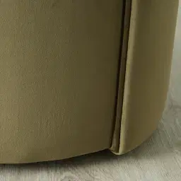 Sutton Olive Green Velvet Swivel Dining Chair