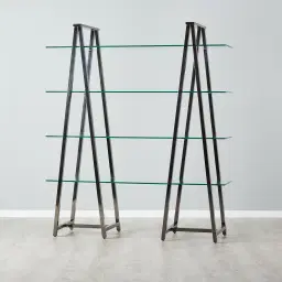 Paxton Black Nickel Stainless Steel Shelf