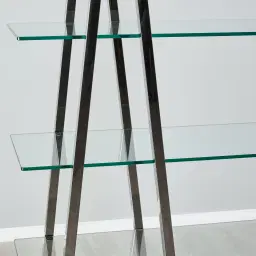 Paxton Black Nickel Stainless Steel Shelf