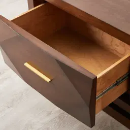 Xandra Dark Walnut Veneer Sideboard 