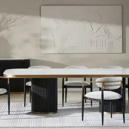 White Textured Abstract Painting