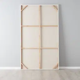 White Textured Abstract Painting