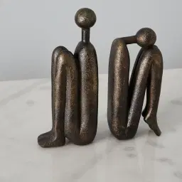 Desolation Bronze Resin Bookends