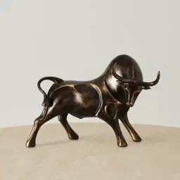 Taurus Bull Bronze Resin Decorative