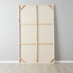 White Banana Leaves Painting