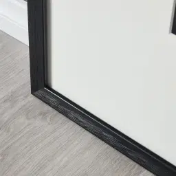 Grey Feather Shadow Box
