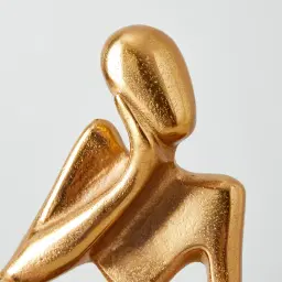 Valentina Gold Human Metal Decorative