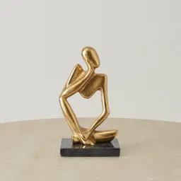 Valentina Gold Human Metal Decorative