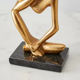 Valentina Gold Human Metal Decorative