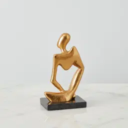 Valentina Gold Human Metal Decorative