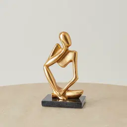 Valentina Gold Human Metal Decorative