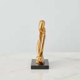 Valentina Gold Human Metal Decorative