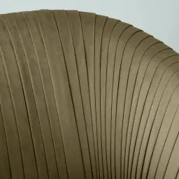 Crown Olive Green Velvet Occasional Chair