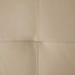 Elena Almond Cream Leather 3-Seater Electric Recliner