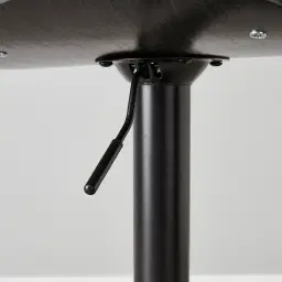 Ryker Glacier Grey Vegan Leather Bar Stool