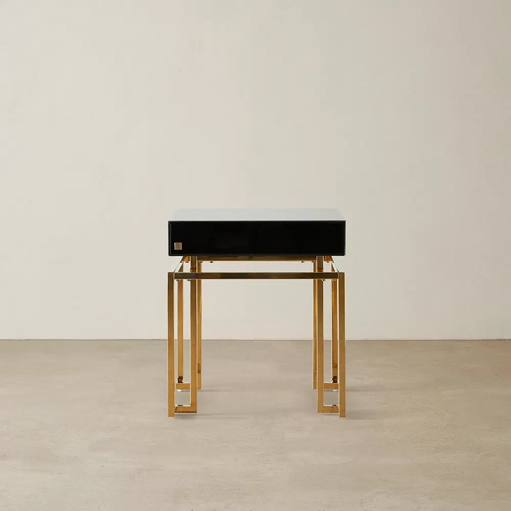 Luella Black Side Table