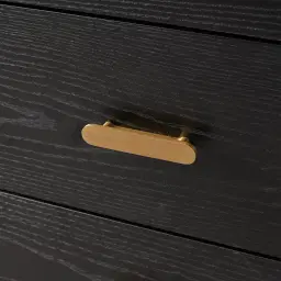 Nicholas Black Wooden Desk