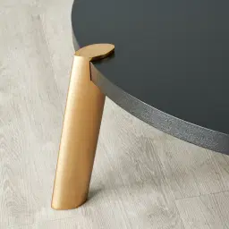 Dale II Round Coffee Table Large Espresso