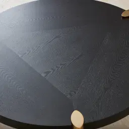 Dale II Round Coffee Table Large Espresso