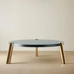 Dale II Round Coffee Table Large Espresso