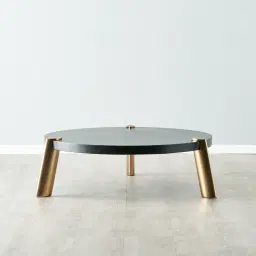 Dale II Round Coffee Table Small Espresso