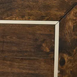 Montana Deep Brown Wooden King Bed