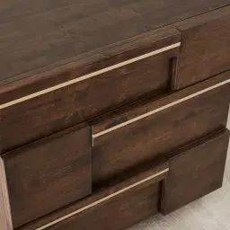 Montana Deep Brown Wooden Side Table