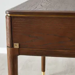 Beckham Brown Wooden Console Table