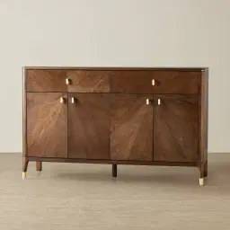 Beckham Brown Wooden Sideboard