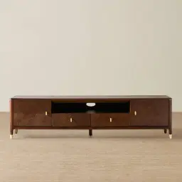 Beckham Brown Wooden Entertainment Unit