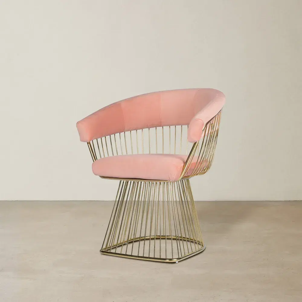 Eros Armchair Pink
